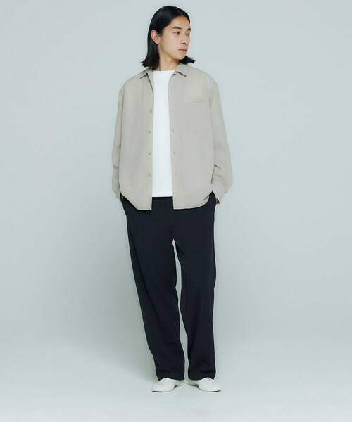 ITEMS URBANRESEARCH（アイテムズ アーバンリサーチ）の「TRワイドスラックス（その他パンツ・メンズ・BEG/L.GRY/BLK/BLU・M/L）」の19枚目の写真