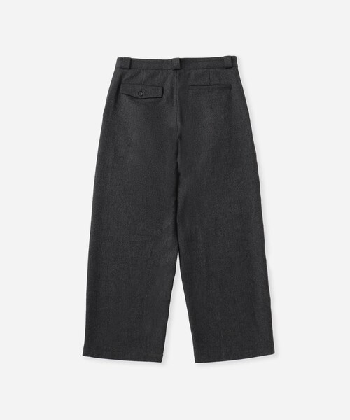 Saturdays NYC(サタデーズ ニューヨークシティ )の「George Wool Wide Two Tuck Pant(その他パンツ・レディース・ブラック・L/M/S/XL/XS)」の7枚目の写真