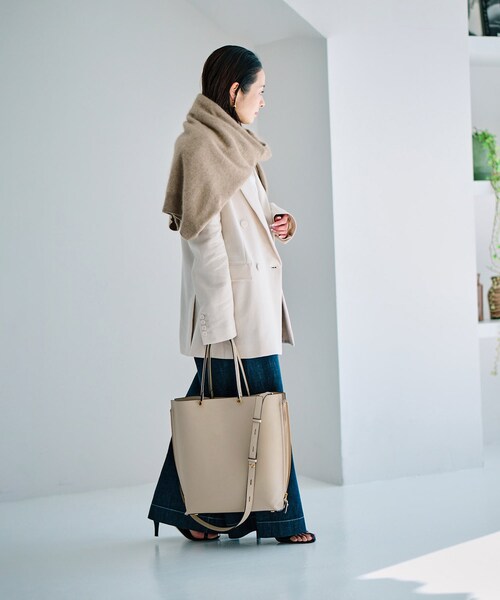 【たろぽう】 【美品】　ROPÉ　E'POR　Y BAG Large ROPE'（ロペ）の「【A4対応】【E'POR】Y BAG Large【通勤
