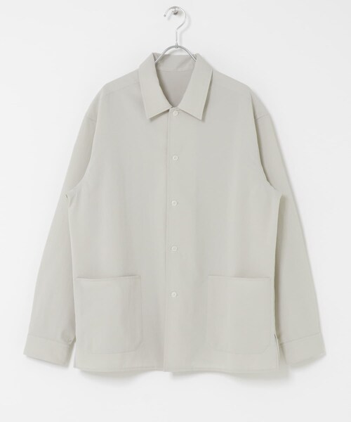 URBAN RESEARCH DOORS（アーバンリサーチドアーズ）の「『イージーケア/速乾/UVカット』クイックドライロングスリーブシャツカバーオール（カバーオール・メンズ・CHALK/YELLOW/BLUEGREEN/NAVY・M/L）」の13枚目の写真