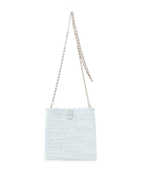 ROPE' PICNIC（ロペピクニック）の「メタリックヤーンミニチェーンショルダーバッグ（ショルダーバッグ・レディース・ブラック/その他・F）」の8枚目の写真