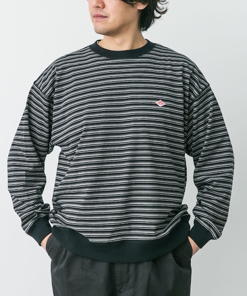 URBAN RESEARCH DOORS(アーバンリサーチドアーズ)の「DANTON SWEAT T-SHIRTS(Tシャツ/カットソー・メンズ・ECRU/BLK/BLK/DK.GRY・L/XL)」の2枚目の写真