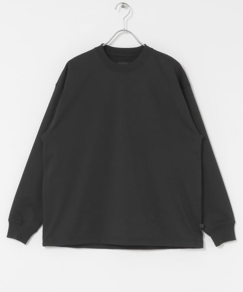 URBAN RESEARCH（アーバンリサーチ）の「DAIWA PIER39　TECH DRAWSTRING TEE L/S（Tシャツ/カットソー・メンズ・BLACK/BROWNKAHKI/H GRAY/WHITE・S/M/L/XL）」の2枚目の写真