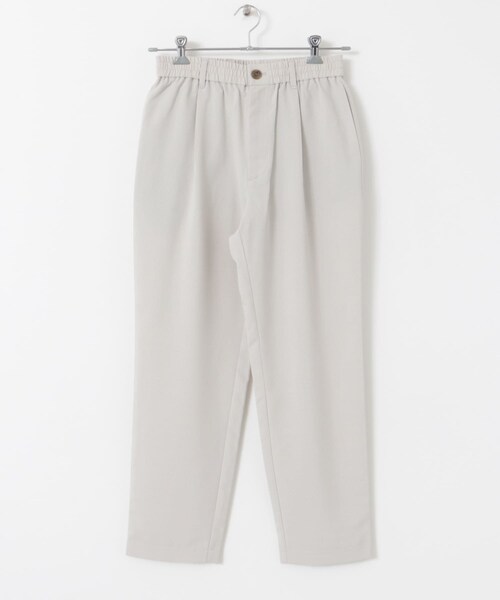 URBAN RESEARCH DOORS（アーバンリサーチドアーズ）の「『イージーケア/速乾』リネンライクイージートラウザー（その他パンツ・メンズ・OFF/GRAY/LIGHTBROWN/BLACK・S/M/L）」の12枚目の写真