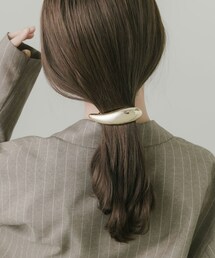 SMELLY | プランプメタルバレッタ(バレッタ/ヘアクリップ)