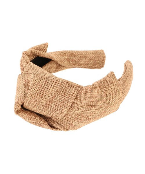 dazzlin（ダズリン）の「ツイードビッグカチューシャ（カチューシャ・レディース・グレー/ブラウン/ピンク/ブルー/ベージュ・F）」の22枚目の写真