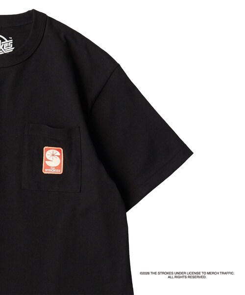 bonjour records(ボンジュールレコーズ)の「The Strokes for bonjour records S/S pocket Tee ザ・ストロークス オフィシャル ポケットTシャツ(Tシャツ/カットソー・レディース・ブラック/ホワイト・L/M/XL)」の16枚目の写真