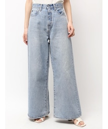 Ungrid | ハイウエストバギーデニム(デニムパンツ)