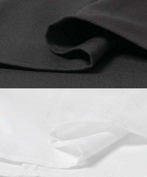 ITEMS URBANRESEARCH（アイテムズ アーバンリサーチ）の「『イージーケア』フレアトップス×パンツセット（セットアップ・レディース・BLK/L.BEG・FREE）」の15枚目の写真