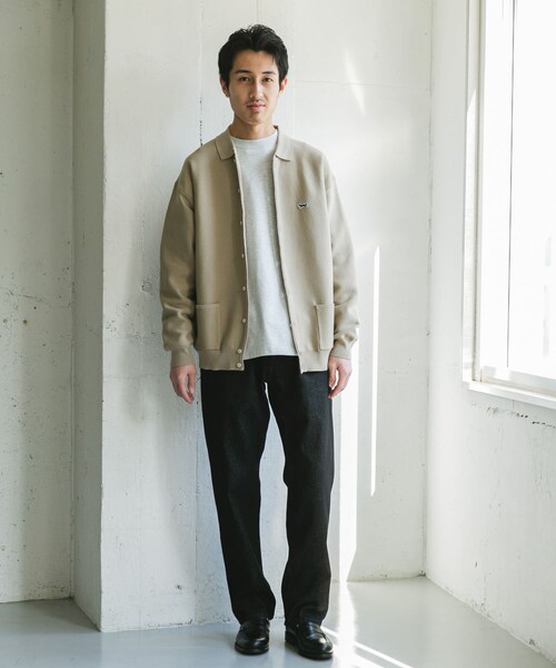 URBAN RESEARCH DOORS(アーバンリサーチドアーズ)の「『別注』PENNYS×DOORS THE FOX シャツカーディガン(カーディガン/ボレロ・メンズ・ORANGE/BEIGE/BLUE/CHARCOAL/KHAKI・M/L/XL)」の22枚目の写真