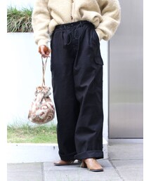 Ungrid | ミリタリールーズワイドパンツ(その他パンツ)