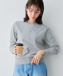 7days Life Styling | クルーネックニット（乾燥機OK・ウォッシャブル・静電気防止・毛玉になりにくい・UVカット）<大きいサイズ有>(ニット/セーター)