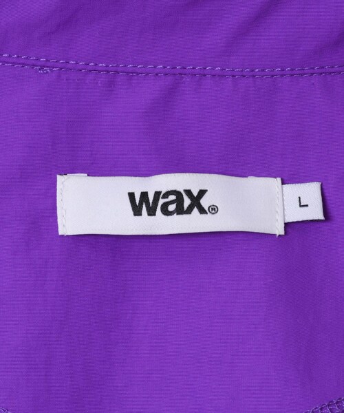 THE GOODLAND MARKET（ザグッドランドマーケット）の「WAX　NYLON ZIP JACKET（ブルゾン・メンズ・BLACK/PURPLE・M/L）」の15枚目の写真