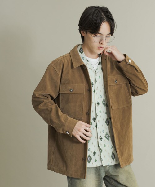 SENSE OF PLACE by URBAN RESEARCH(センスオブプレイスバイアーバンリサーチ)の「F/Sジャケット(テーラードジャケット・メンズ・D.BROWN/BEIGE・M/L)」の15枚目の写真