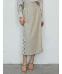 LAGUNAMOON | ウェーブレースタイトスカート(スカート)