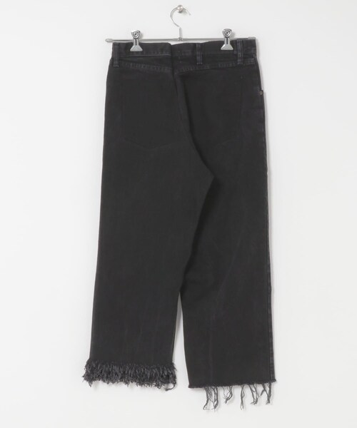THE GOODLAND MARKET（ザグッドランドマーケット）の「fringe denim PT-BLACK（デニムパンツ・レディース・black1/black2/black3/black4/black5/black6/black7/black8/black9/black10/black11/black12/black13/black14/black15・26/28）」の20枚目の写真