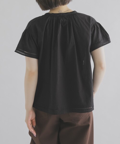 THE GOODLAND MARKET（ザグッドランドマーケット）の「FANAKA　レースブラウス（シャツ/ブラウス・レディース・オフホワイト/ブラック・Free）」の20枚目の写真