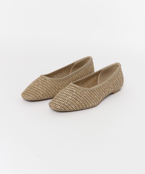 URBAN RESEARCH DOORS(アーバンリサーチドアーズ)の「メッシュフラットパンプス(パンプス・レディース・BEIGE/BLACK・36/37/38)」の12枚目の写真