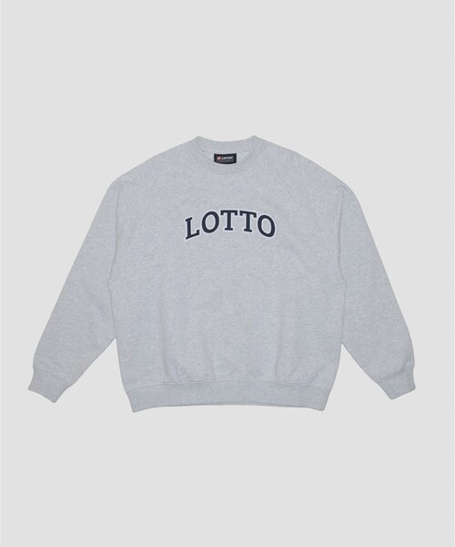 URBAN RESEARCH（アーバンリサーチ）の「LOTTO　ARCH LOGO SWEAT PULLOVER（スウェット・メンズ・GRAY/BEIGE/BLACK・M/L/XL/XXL）」の15枚目の写真