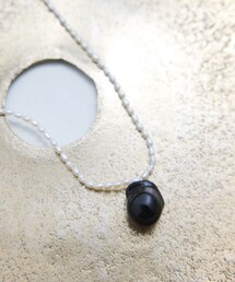 ADAM ET ROPE' | 【J'aDoRe限定】【Rieuk(リューク)】Pearl with Stone Baroque Necklace(ネックレス)