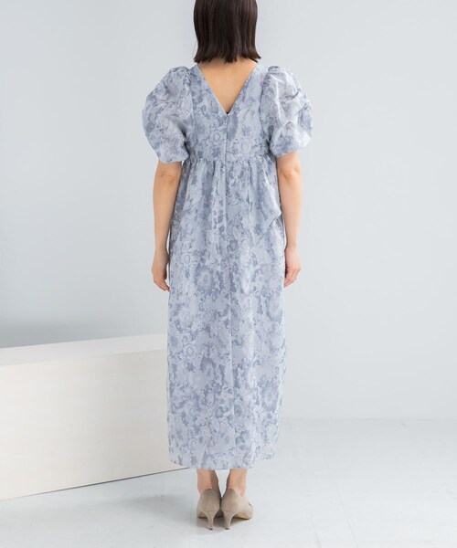 URBAN RESEARCH ROSSO（アーバンリサーチロッソ）の「ANDRESD　JACQUARD DRESS（ワンピース・レディース・L.GRAY/GRAY・M-TALL）」の4枚目の写真