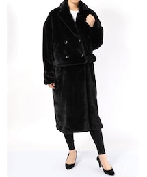 EVRIS | 2WAYフェイクファーコート(その他アウター)