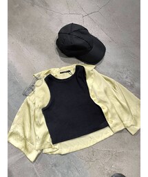 EMODA | クロップドミニマルタンクトップ(タンクトップ)