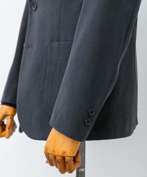 URBAN RESEARCH DOORS（アーバンリサーチドアーズ）の「LIFE STYLE TAILOR　コーデュロイコンフォータブルジャケット（その他アウター・メンズ・BLUE GRAY/OLIVE/BROWN・S/M/L/XL）」の19枚目の写真
