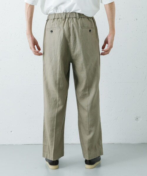 URBAN RESEARCH(アーバンリサーチ)の「LINEN WIDE EASY PANTS(その他パンツ・メンズ・BLACK/BEIGE/NAVY・M/L)」の13枚目の写真