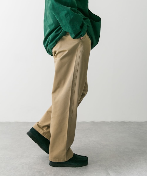 URBAN RESEARCH DOORS（アーバンリサーチドアーズ）の「『イージーケア』『速乾』2タックワイドチノパンツ（チノパンツ・メンズ・OFF/BEIGE/D.NAVY・M/L）」の21枚目の写真