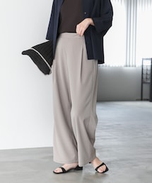URBAN RESEARCH DOORS | 『3サイズ展開』『UR TECH』完声/涼フロントタックEZパンツ(その他パンツ)