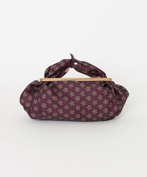 URBAN RESEARCH ROSSO（アーバンリサーチロッソ）の「FUROSHIKI BAG 利休梅（着物・レディース・グリーン/ムラサキ・-）」の10枚目の写真