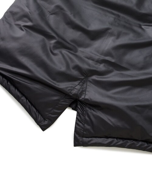 ROPE'（ロペ）の「【J'aDoRe限定】ロゴ入り中綿ベンチコート/撥水・ユニセックス（その他アウター・レディース・ブラック・M）」の18枚目の写真