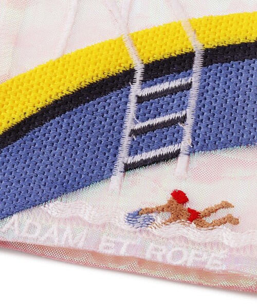 ADAM ET ROPE'（アダムエロペ）の「【公式サイト限定・一部店舗展開】【BRIGITTE TANAKA×ADAM ET ROPE'】SWIMMING POCHETTE（ボディバッグ/ウエストポーチ・レディース・ブラック/ピンク・F）」の14枚目の写真
