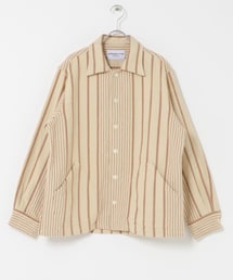 URBAN RESEARCH | NOMARHYTHM TEXTILE　Stripe Shirt Jacket(テーラードジャケット)