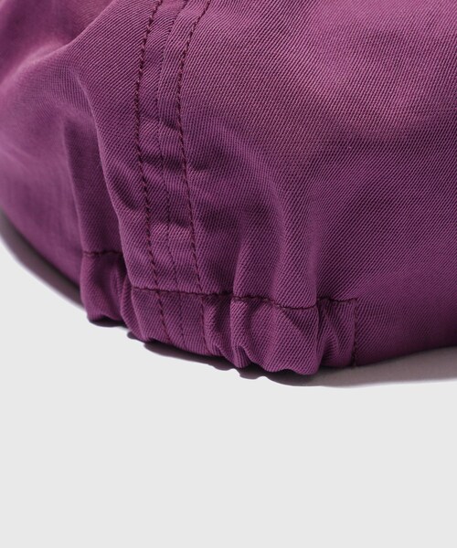 ADAM ET ROPE'(アダムエロペ)の「【KIJIMA TAKAYUKI/キジマ タカユキ】DRY TWILL ELASTIC BACK CAP(キャップ・メンズ・ブラック/ブラウン/パープル・59)」の8枚目の写真