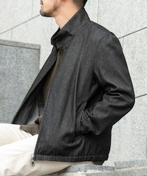 URBAN RESEARCH ROSSO | 『WEB限定』デニムスタンドブルゾン(ブルゾン)