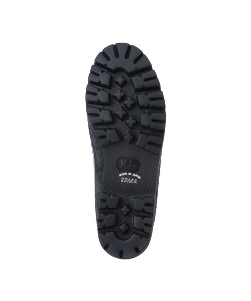 ADAM ET ROPE'(アダムエロペ)の「【KYOU for ADAM ET ROPE】SKOOL Type.2 EXTRALIGHT Exclusive Embroidered Coin Loafers by HARUTA(ローファー・レディース・ブラック・22.5/23/23.5/24)」の17枚目の写真
