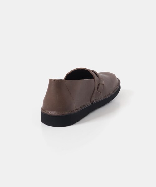 URBAN RESEARCH Sonny Label（アーバンリサーチサニーレーベル）の「Organic Handloom　BENGAL（スリッポン・メンズ・ダークブラウン・26/26.5/27）」の5枚目の写真