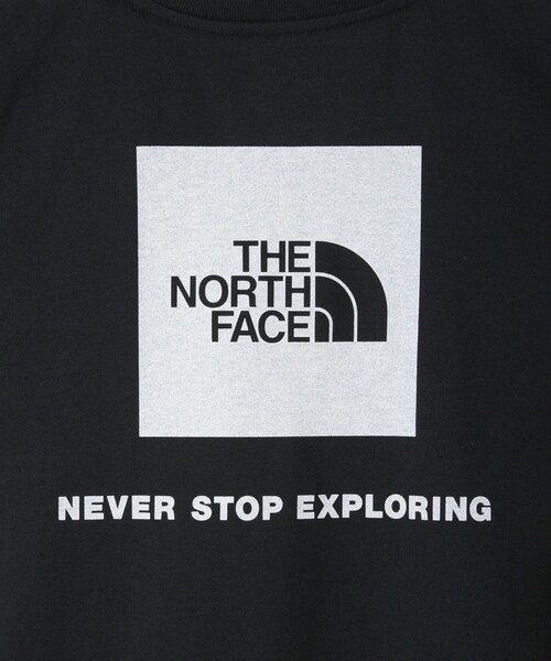 ROPE' PICNIC（ロペピクニック）の「【THE NORTH FACE/ザ・ノース・フェイス】Back Square Logo Tee（Tシャツ/カットソー・レディース・ブラック/ホワイト/カーキ/ネイビー・38）」の20枚目の写真