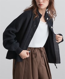 Soiunique | スポンディッシュ配色デザインニットカーディガン　［Soiunique］(カーディガン/ボレロ)