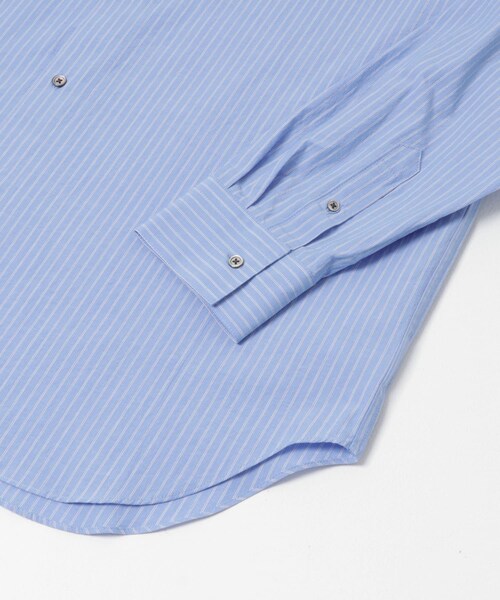 かぐれ（カグレ）の「ハイツイストコットンレギュラーシャツ（シャツ/ブラウス・レディース・BLUE/NAVY・Free）」の12枚目の写真