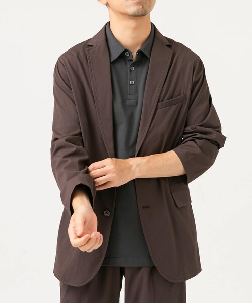 URBAN RESEARCH ROSSO（アーバンリサーチロッソ）の「『XLサイズあり』ストレッチワッシャーイージーセットアップ（セットアップ・メンズ・CHARCOAL/NAVY・S/M/L/XL）」の7枚目の写真