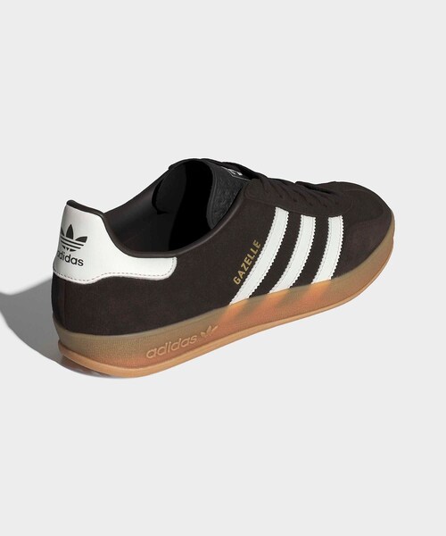 ADAM ET ROPE'（アダムエロペ）の「【adidas（アディダス）】GAZELLE INDOOR（スニーカー・レディース・ダークブラウン・23/24/25）」の7枚目の写真