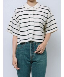 Ungrid | ワイドデザインポロシャツ(ポロシャツ)