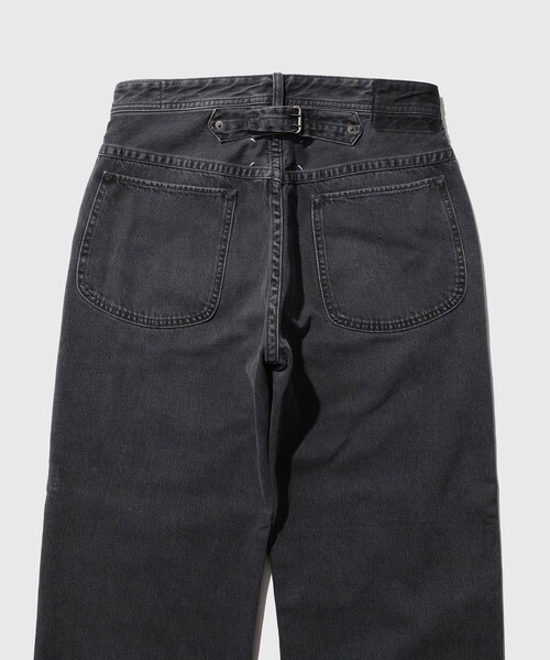 ADAM ET ROPE'(アダムエロペ)の「【Maison Margiela/メゾン マルジェラ】PANTS 5 POCKETS BLACK(デニムパンツ・メンズ・ブラック・29/30/31)」の5枚目の写真