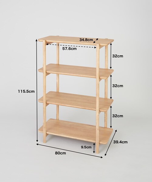 URBAN RESEARCH DOORS(アーバンリサーチドアーズ)の「DOORS LIVING PRODUCTS SHELF 4 RW(家具・メンズ・ラバー・one)」の16枚目の写真