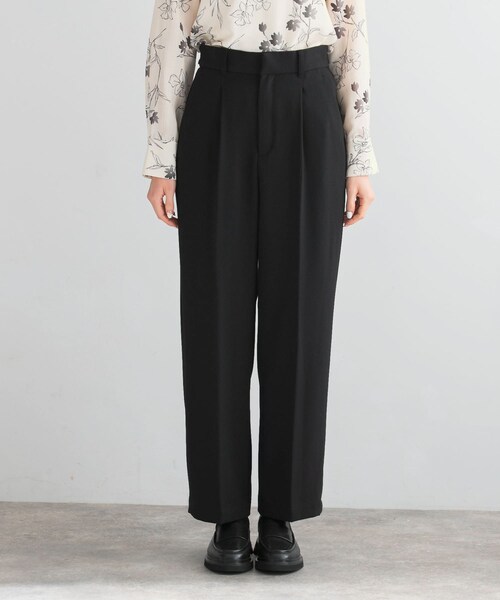 URBAN RESEARCH ROSSO（アーバンリサーチロッソ）の「ウォッシャブルセンタープレスパンツ（その他パンツ・レディース・BLACK/ECRU/BLUE・36/38）」の14枚目の写真