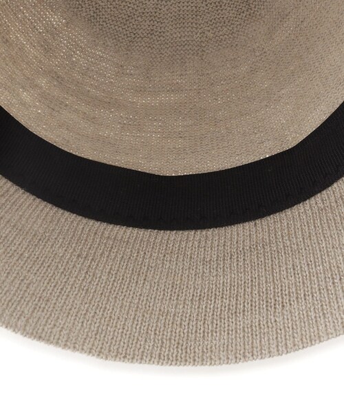 ADAM ET ROPE'（アダムエロペ）の「【LY（エルワイ）】Campana（ハット・レディース・ブラック/キナリ系・F）」の14枚目の写真