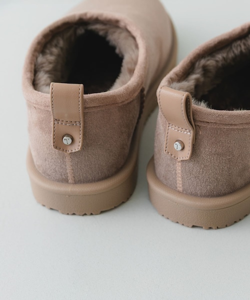 RODE SKO（ロデスコ）の「TEMPERATE　SHLOKムートン風スリッポンレインシューズ（レインシューズ・レディース・BLACK/GRAY・37/38/39）」の21枚目の写真